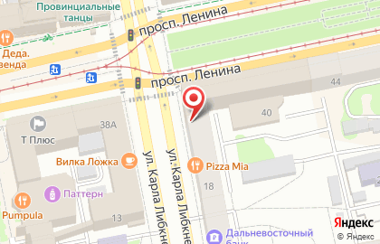 Магазин электроники Cstore на улице Карла Либкнехта на карте