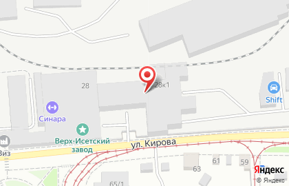 Железобетонный завод Екатеринбург на карте