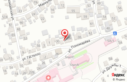 Ремонтная компания на улице Пономарёва на карте