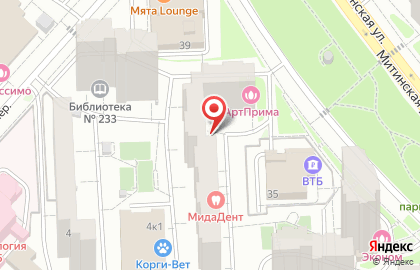 Райффайзенбанк в Москве на карте