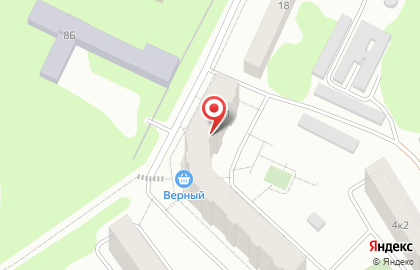 Универсам Верный в Москве на карте
