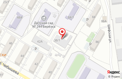 Тенториум в Советском районе на карте