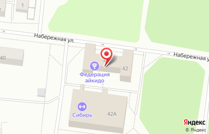 Айкидо Оосинкан на Набережной улице на карте