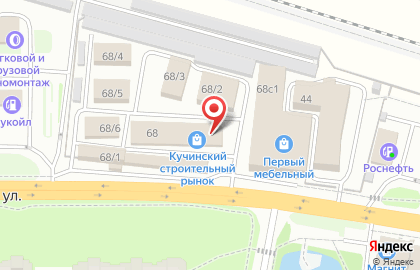 Магазин отделочных материалов в Москве на карте