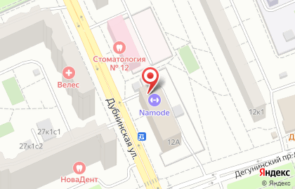 Завод слуховых аппаратов РИТМ на Дубнинской улице на карте