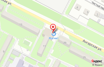 Банкомат Московский Индустриальный банк на Ангарской улице на карте