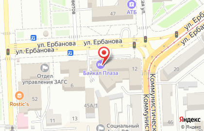 Отель Байкал Plaza на карте