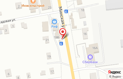 Магазин строительных материалов в Смоленске на карте
