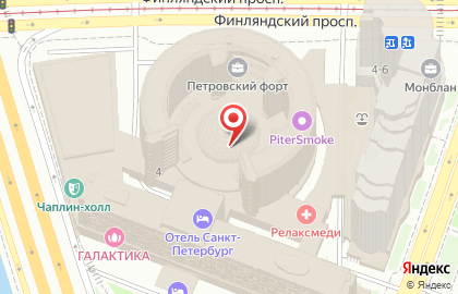 FMART x Petrovsky Fort на карте