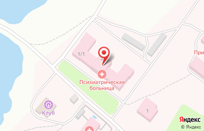 Психиатрическая больница в Костроме на карте