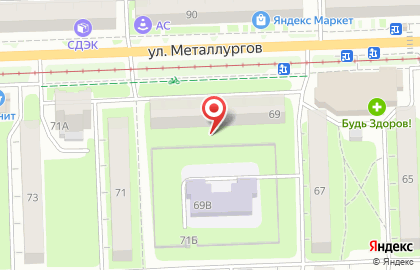 ООО Наш Дом на улице Металлургов на карте