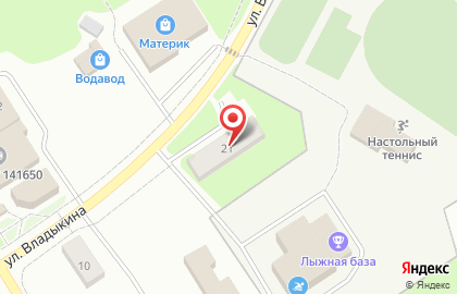 Автошкола Автомобилист в Высоковске на карте