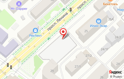 Фирменный магазин Скиф на проспекте Ленина на карте