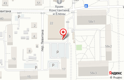 Салон красоты в Калининграде на карте