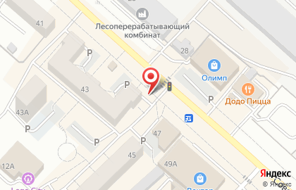 Первая полоса на Советской улице на карте