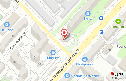 Магазин Продукты из Казахстана на проспекте Фридриха Энгельса на карте