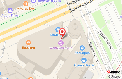 Студия маникюра Лены Лениной в ТЦ Заневский каскад 3 на карте