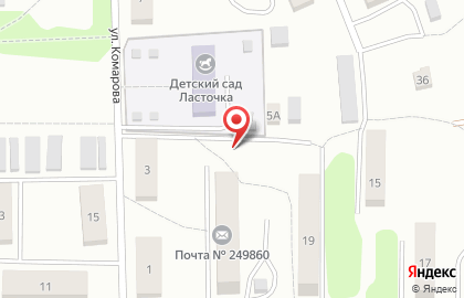 ОАО Среднерусский банк Сбербанка России на улице Комарова на карте