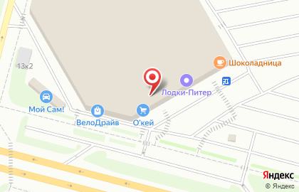 Банкомат Райффайзенбанк на Богатырском проспекте, 13 на карте