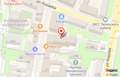 Строительная компания Ковчег на Московской улице на карте