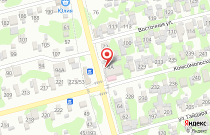 Продовольственный магазин Данек на карте