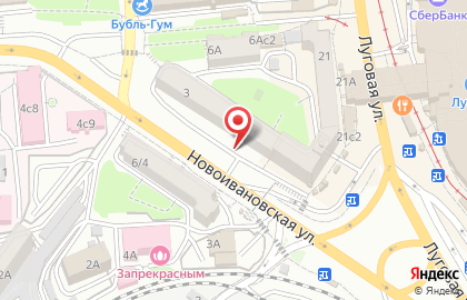 Туристическая компания Tesla Travel на Новоивановской улице на карте