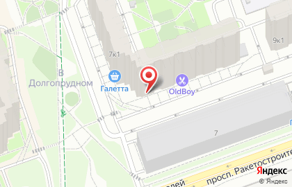 Торгово-производственная компания Двери Зодчий на проспекте Ракетостроителей на карте