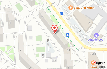 Автошкола Арус на улице Гудкова на карте