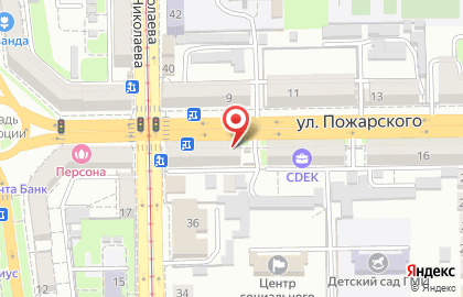 Кабинет ультразвуковой диагностики на улице Пожарского на карте