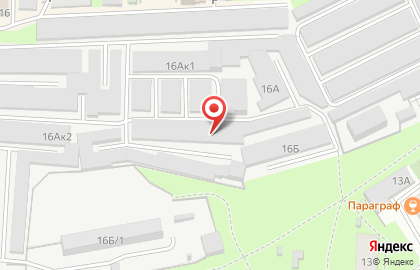 Гаражный кооператив Чайка на улице Героев Труда на карте