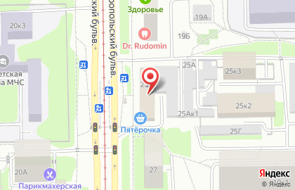Магазин Магнит Косметик в Москве на карте