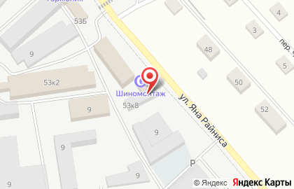 Агентство ритуальных услуг Март на улице Яна Райниса на карте