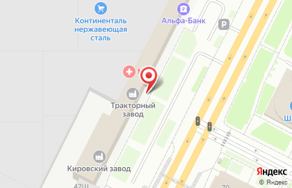 Аптека Озерки в Кировском районе на карте