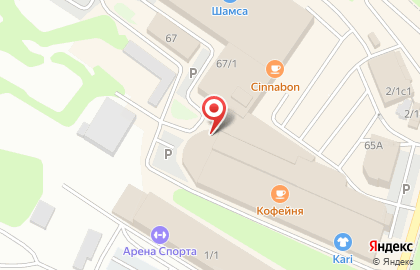 Камчатское авиационное предприятие в Петропавловске-Камчатском на карте