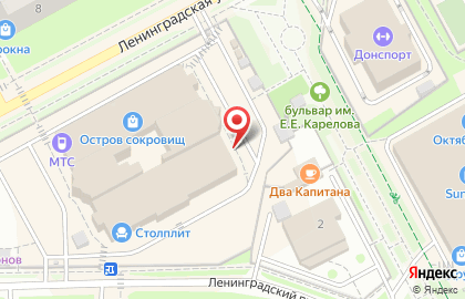 Кафе в Москве на карте