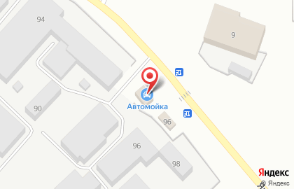 Автомойка в Ярославле на карте