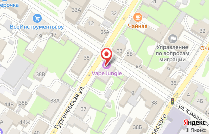АКБ Капиталбанк на Тургеневской улице на карте