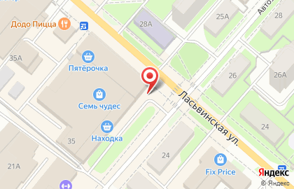 Сеть цветочных салонов Модный букет на Ласьвинской улице на карте