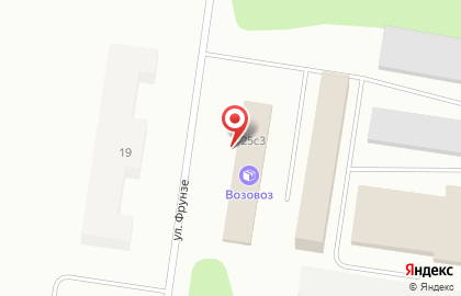 Транспортная компания Vozovoz на улице Фрунзе на карте