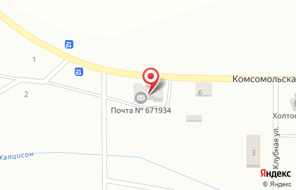 Почта России, АО в Железнодорожном районе на карте