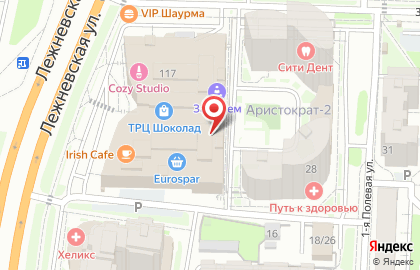 Турагентство СолнцеТур на Лежневской улице на карте