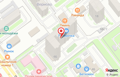 Магазин спецодежды и текстиля Анюта на проспекте Генерала Тюленева на карте