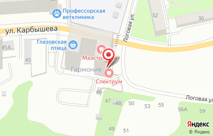 Школа танцев Автограф в Орджоникидзевском районе на карте