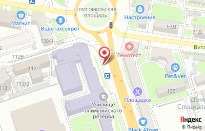 Киоск по продаже печатной продукции РостДонПечать на Будённовском проспекте на карте