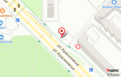 Сервисный центр TopService66 на улице Краснолесья на карте