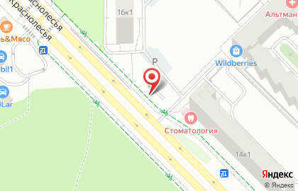 Сервисный центр TopService66 на улице Краснолесья на карте