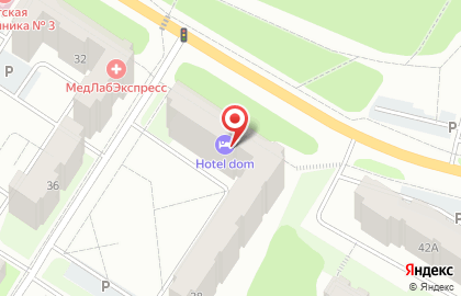 Отель Hotel Dom на карте