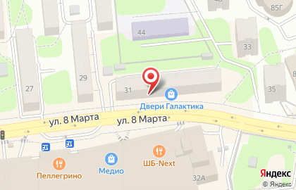 Студия маникюра и педикюра Manicurno на улице 8 Марта на карте