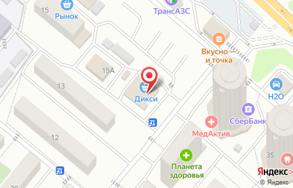 Продуктовый магазин на Подмосковной, 15Б на карте
