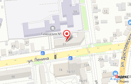 Агентство Дари-поступок на улице Ленина на карте